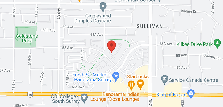 map of 7 15037 58 AVENUE